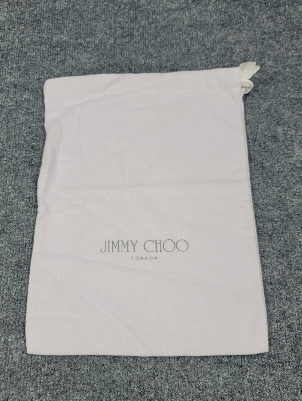 JIMMY CHOO London Pink Drawstring Dust Bag Purse Handbag Shoes Storage
